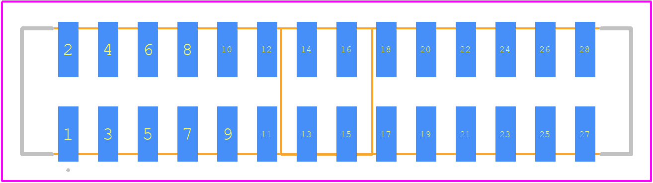 0878322819 - Molex PCB footprint - Other - Other - 0878322819-1