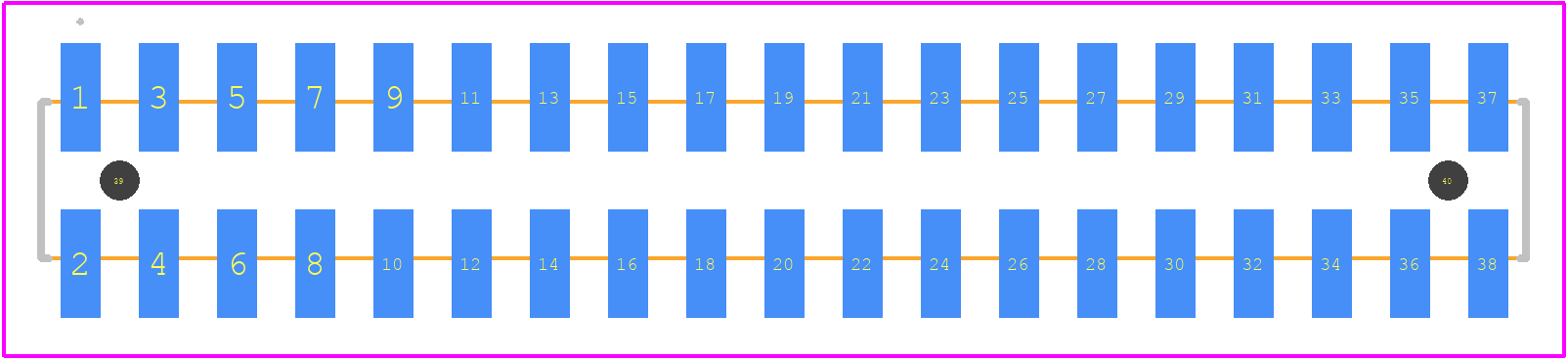 0877593851 - Molex PCB footprint - Other - Other - 0877593851-2