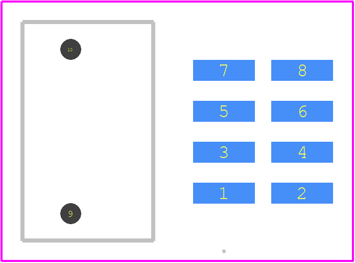 0782640840 - Molex PCB footprint - Other - Other - 0782640840-5