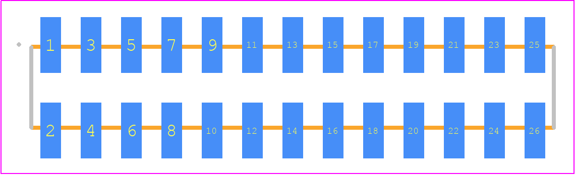0877592614 - Molex PCB footprint - Other - Other - 0877592614