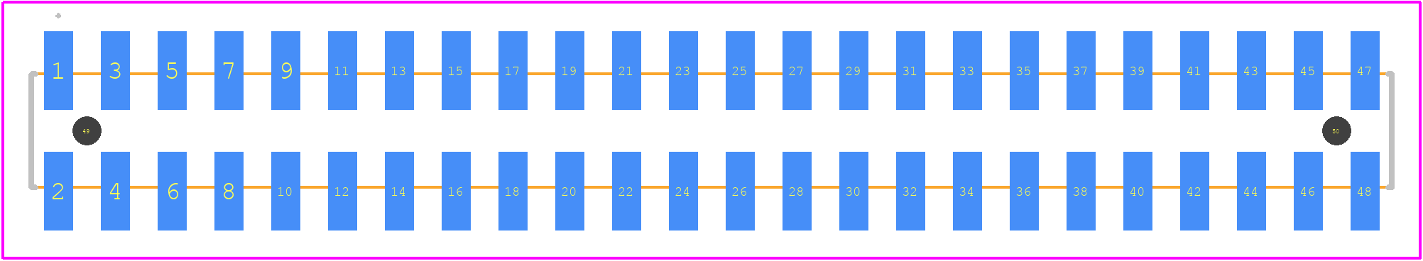 0877594851 - Molex PCB footprint - Other - Other - 0877594851-3