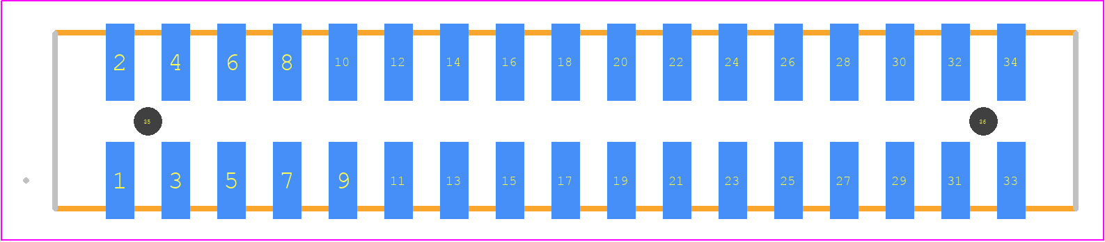 1511180784 - Molex PCB footprint - Other - Other - 1511180784