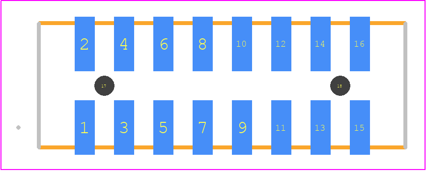 1511180466 - Molex PCB footprint - Other - Other - 1511180466