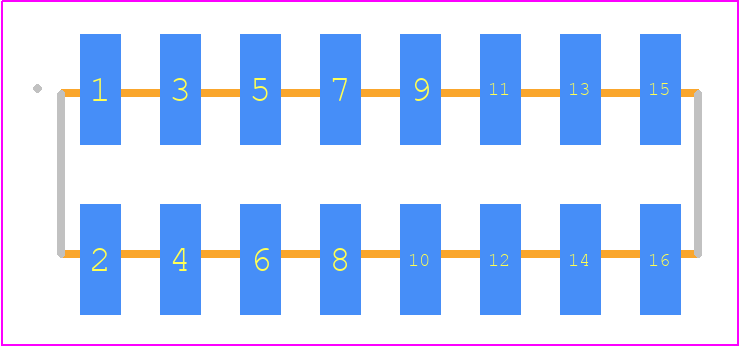 0877591665 - Molex PCB footprint - Other - Other - 0877591665