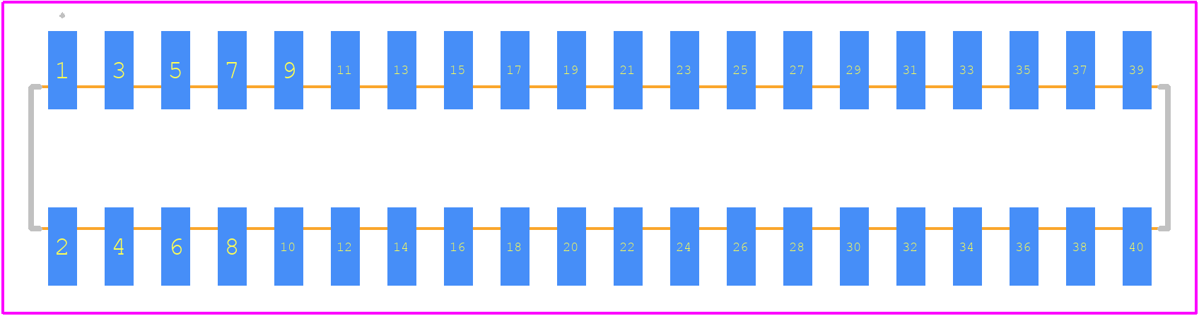 0873681141 - Molex PCB footprint - Other - Other - 0873681141-1