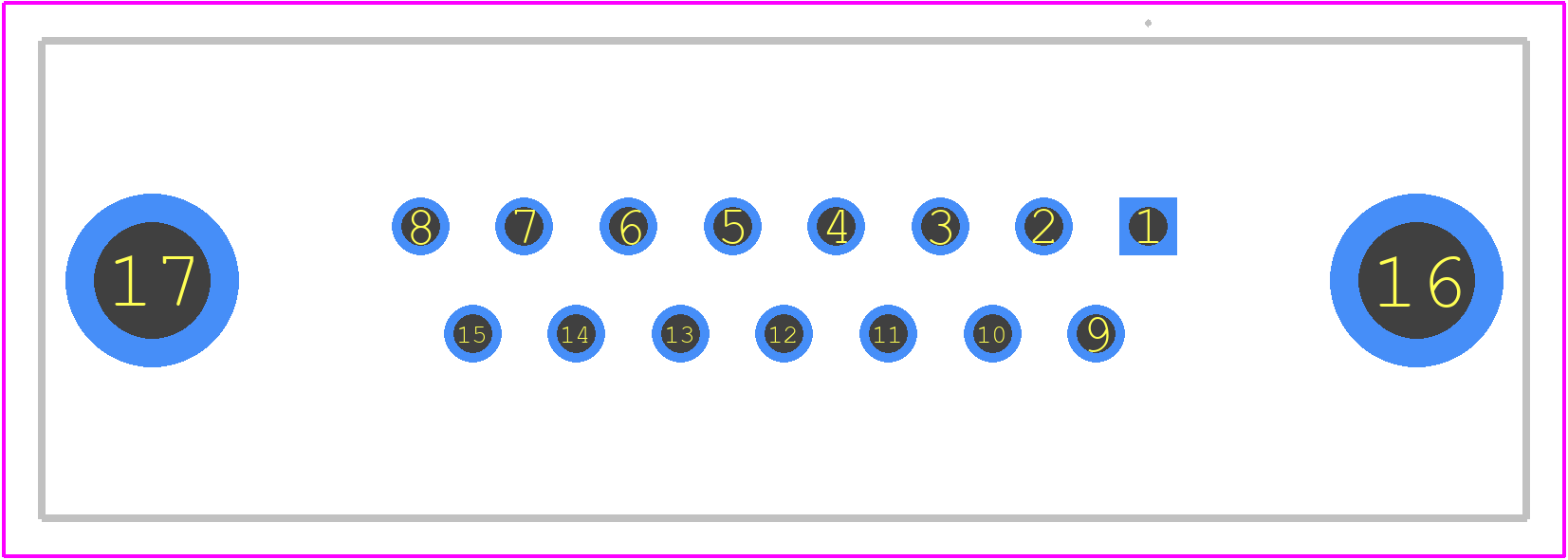 SDAB-15S(55) - Hirose PCB footprint - Other - Other - SDAB-15S(55)-2