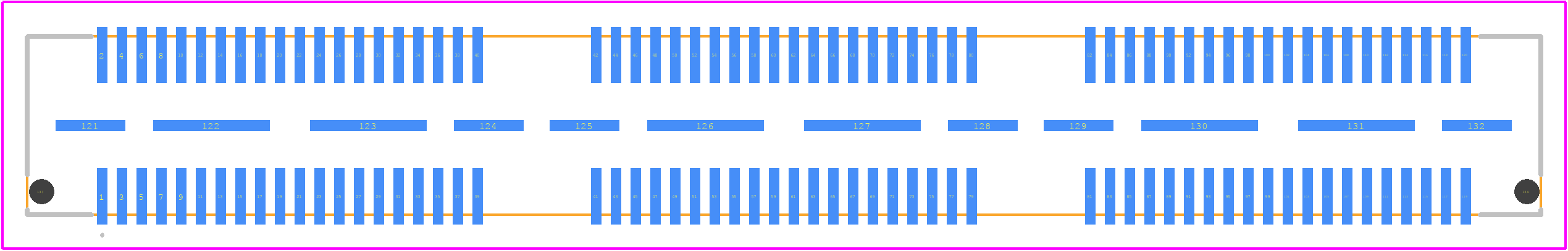 1658012-3 - TE Connectivity PCB footprint - Other - Other - 1658012-3-2