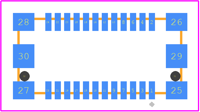 1775013-2 - TE Connectivity PCB footprint - Other - Other - 1775013-2