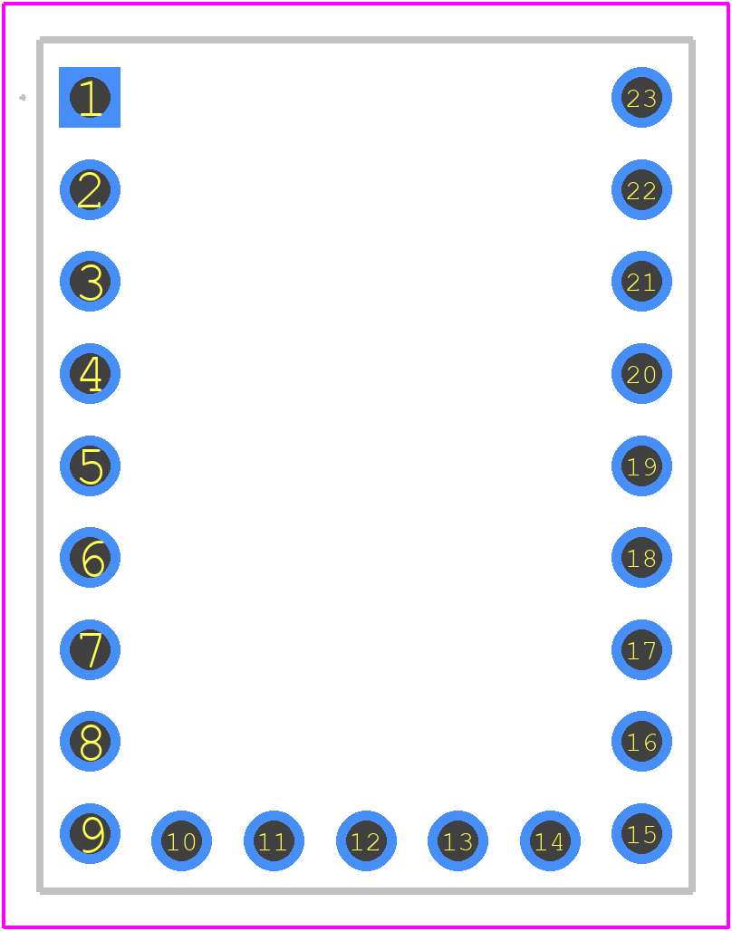 rp2040 zero - Waveshare PCB footprint - Other - Other - rp2040 zero-1