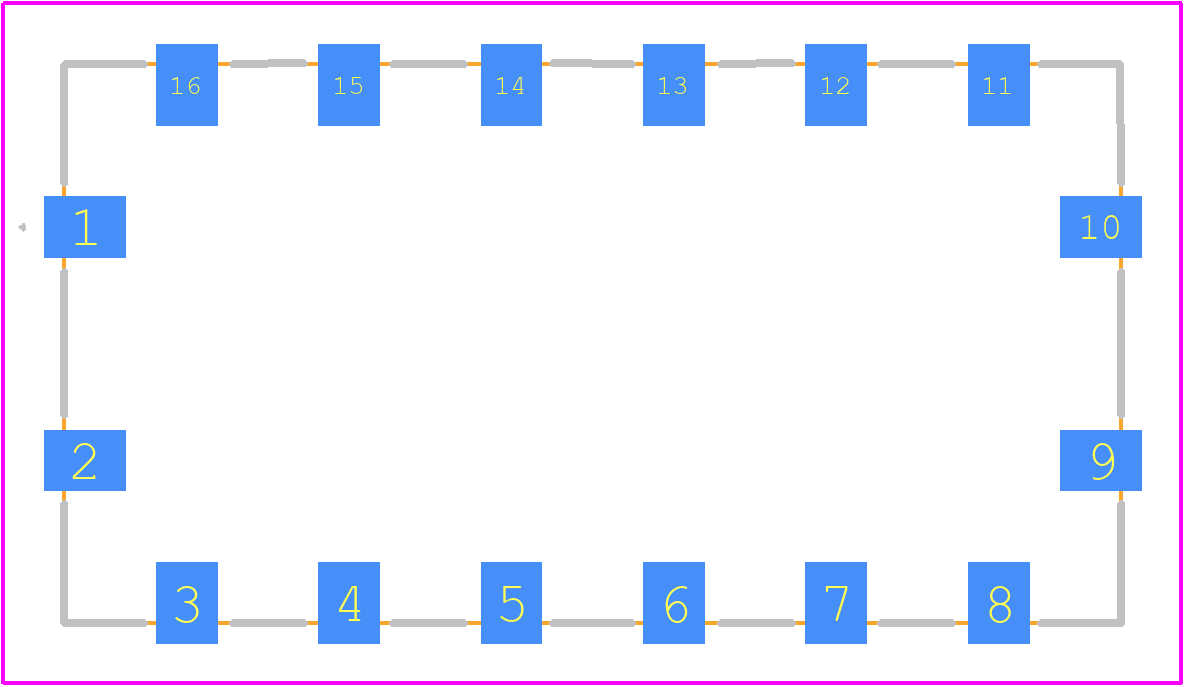 BPF-BV435+ - Mini-Circuits PCB footprint - Other - Other - BPF-BV435+-5