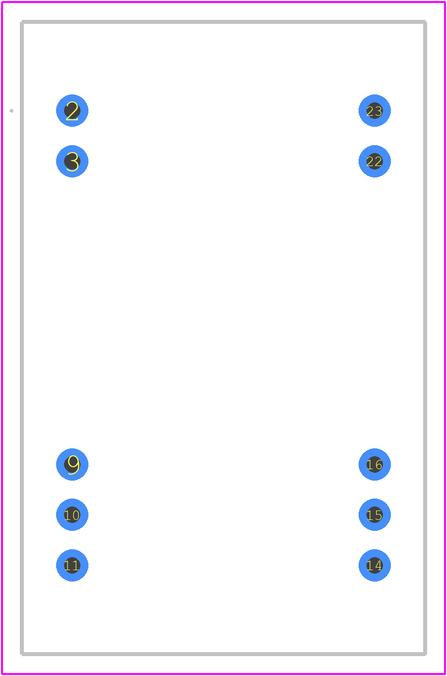 EC4A06H - Cincon PCB footprint - Other - Other - 31.8 x 20.3 x 10.2mm