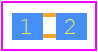 ERA-2VPB2202X - Panasonic PCB footprint - Resistor Chip - Resistor Chip - ERA2V_0402-1