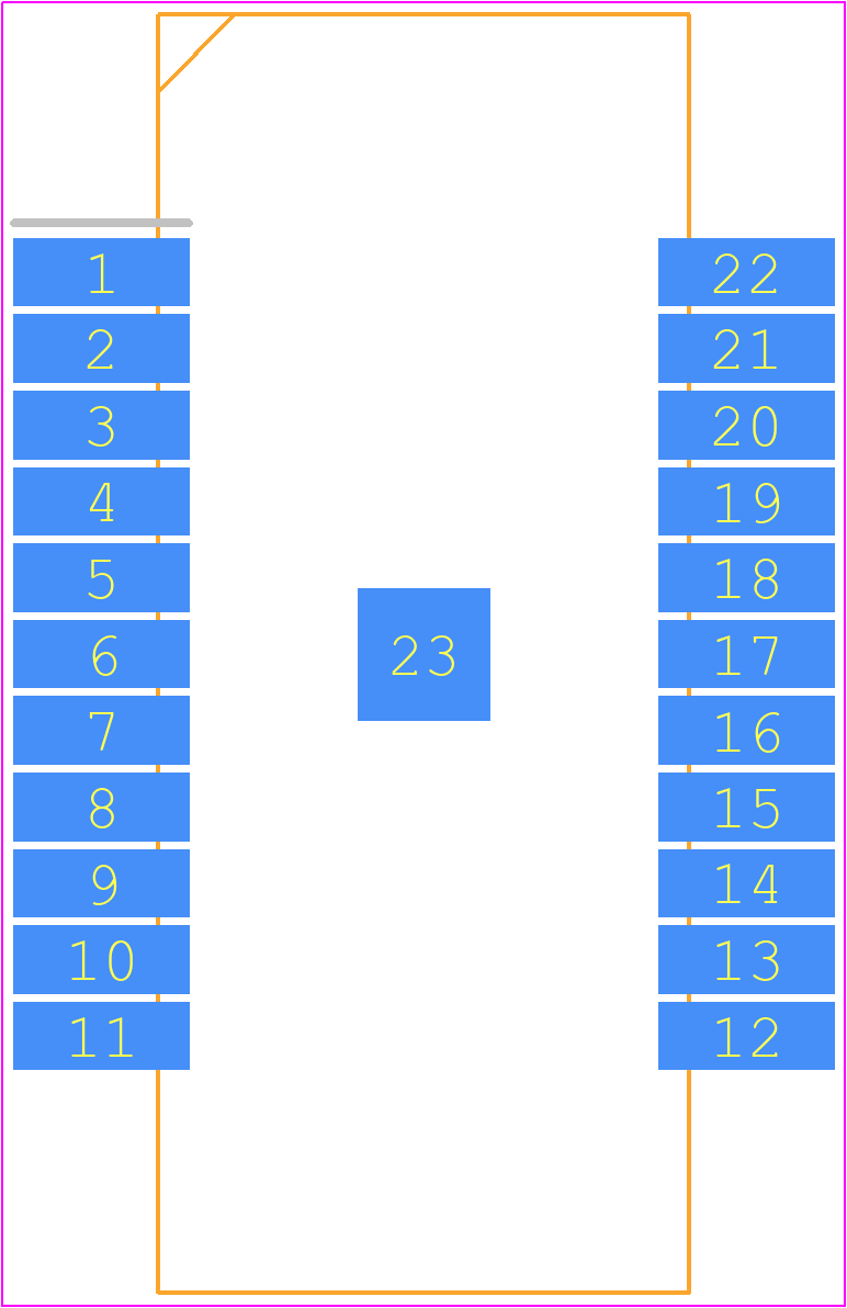 FSB50550US - onsemi PCB footprint - Small Outline Packages - Small Outline Packages - SOP23
