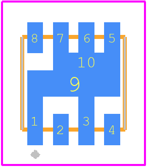 SIM-24MH+ - Mini-Circuits PCB footprint - Other - Other - SIM-24MH+-1