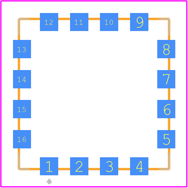 ROS-2435+ - Mini-Circuits PCB footprint - Other - Other - ROS-2435+-3