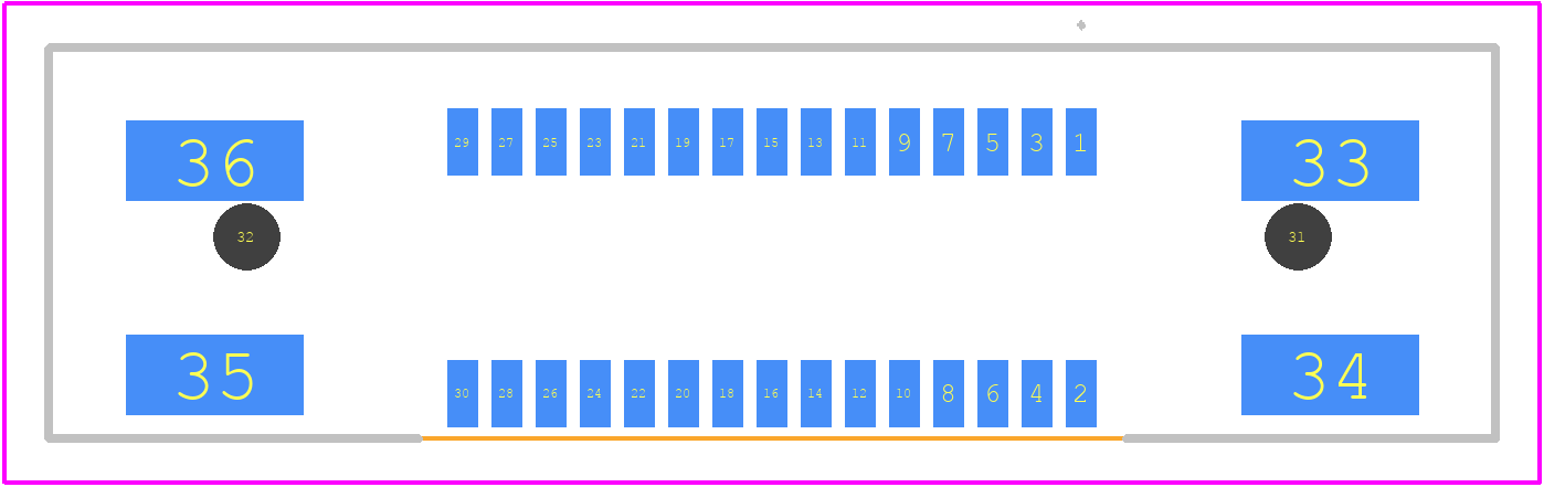 P1M-15-01-S-DV-TR - SAMTEC PCB footprint - Other - Other - P1M-15-01-S-DV-TR-2