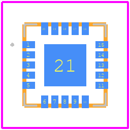 HSWA2-63DR+ - Mini-Circuits PCB footprint - Other - Other - HSWA2-63DR+-2