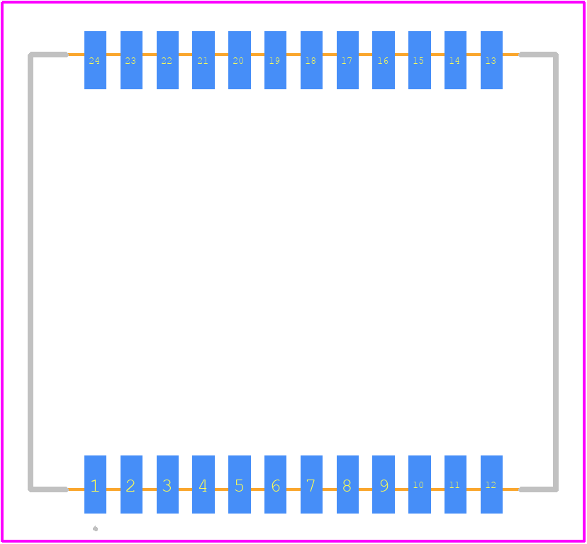 HX5224CNL - Yageo Group PCB footprint - Other - Other - 18.50mm x 15.34mm x 9.7mm