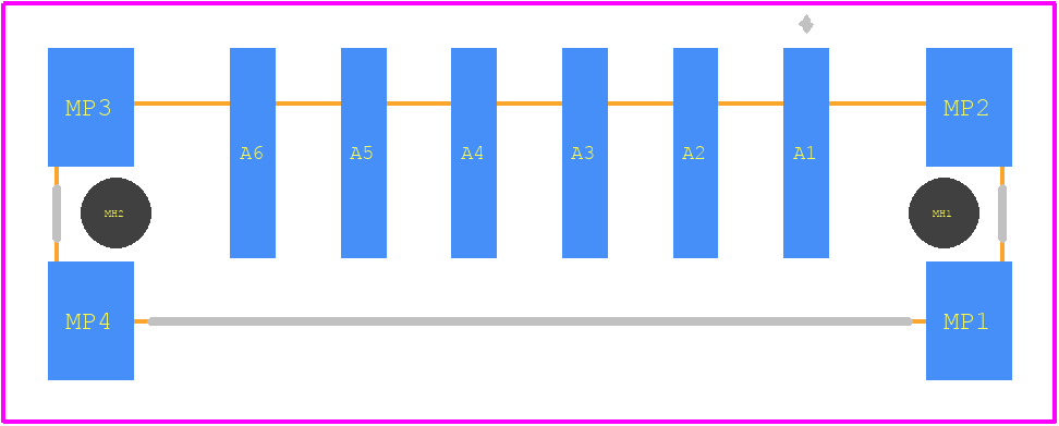 254709 - TE Connectivity PCB footprint - Other - Other - 254709-1