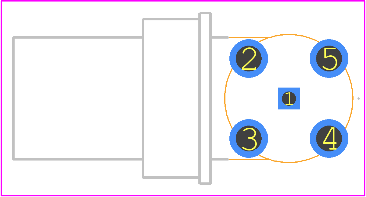 5415025-1 - TE Connectivity PCB footprint - Other - Other - 5415025-1-2