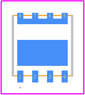 IGLR65R140D2XUMA1 - Infineon PCB footprint - Other - Other - PG-TSON-8-8