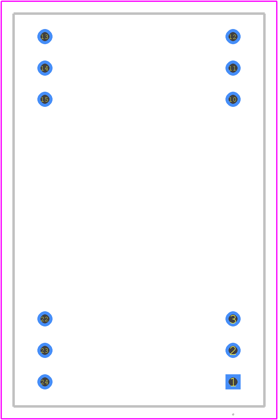 EC3AB14 - Cincon PCB footprint - Other - Other - EC3AB14-2