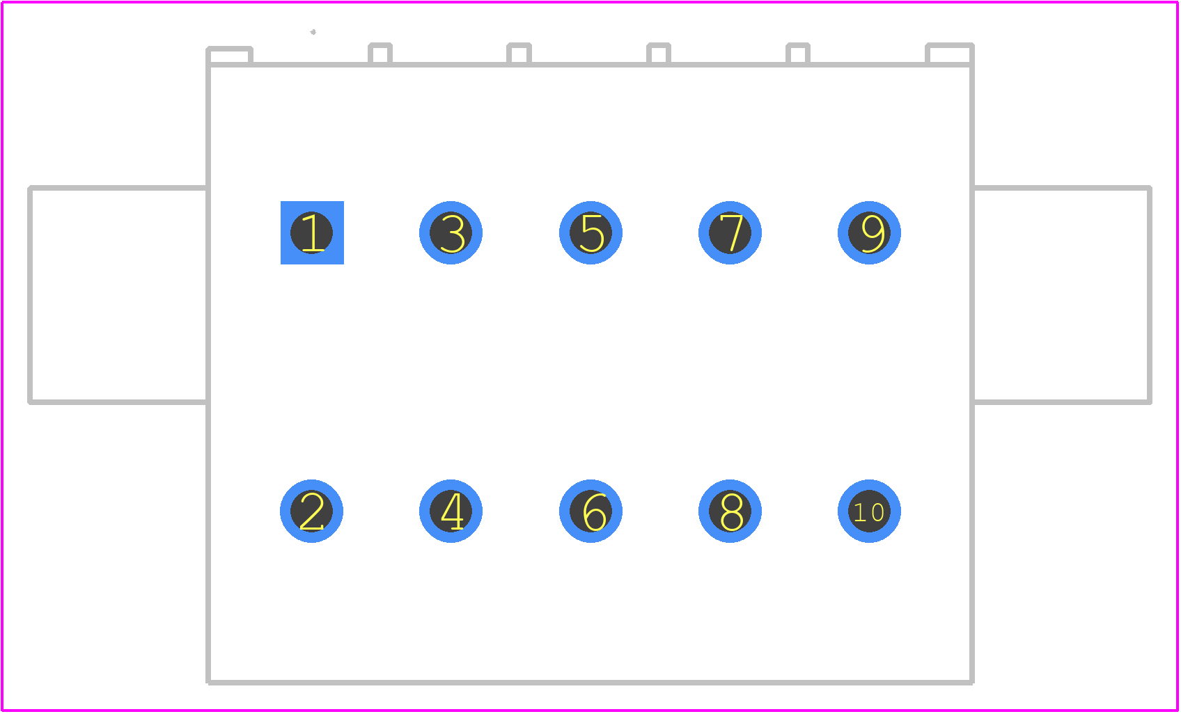 745-105/005-000 - Wago PCB footprint - Other - Other - 745-105/005-000-1