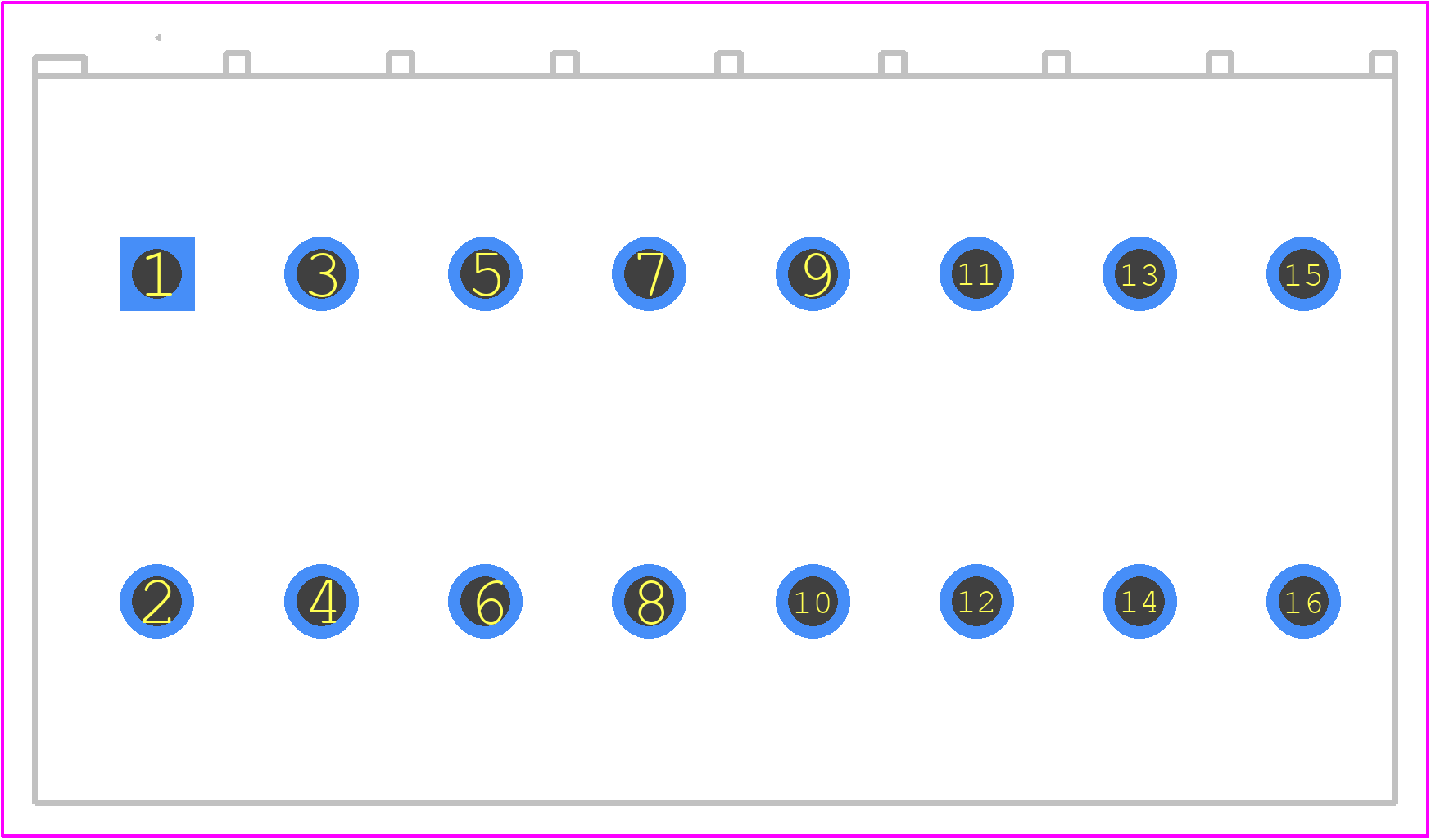 745-108 - Wago PCB footprint - Other - Other - 745-108-1