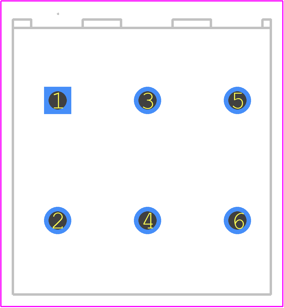 745-153 - Wago PCB footprint - Other - Other - 745-153-1