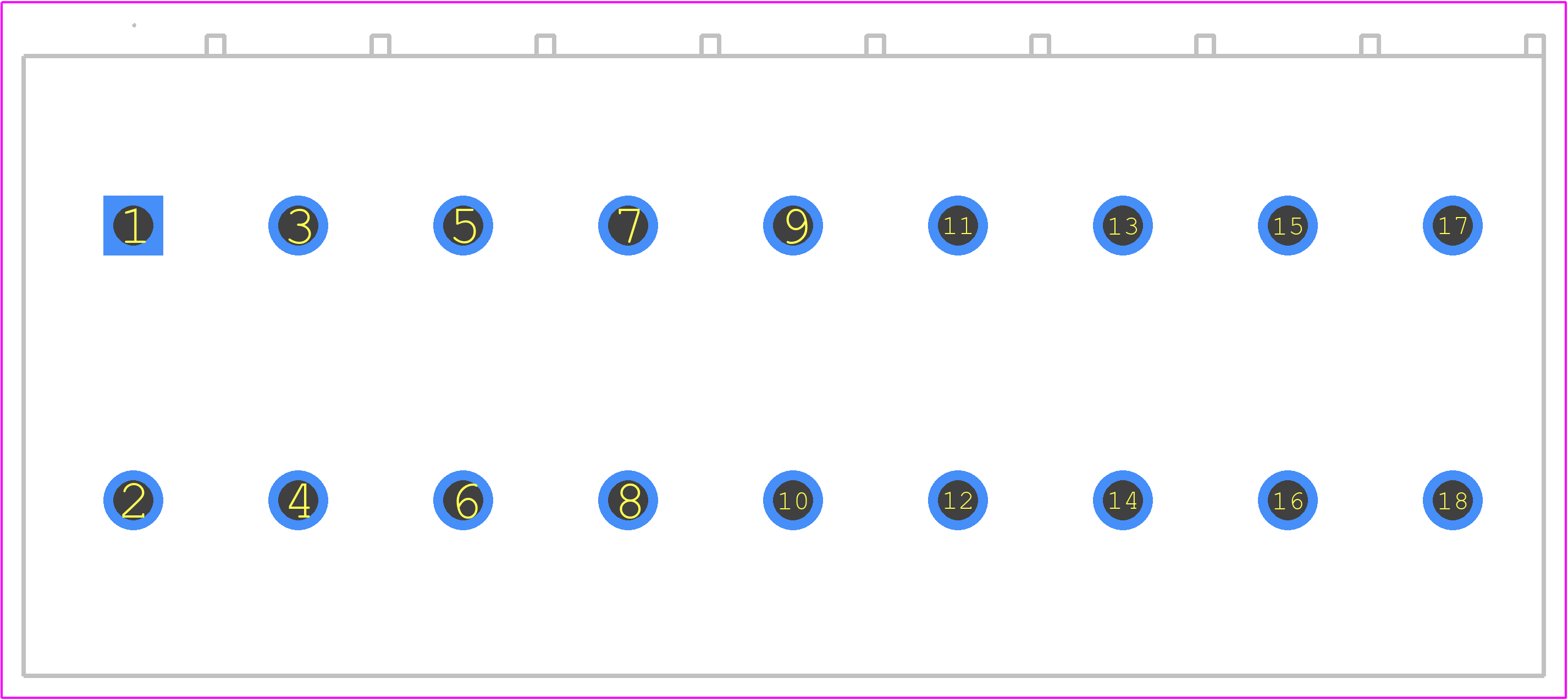 745-309 - Wago PCB footprint - Other - Other - 745-309-1