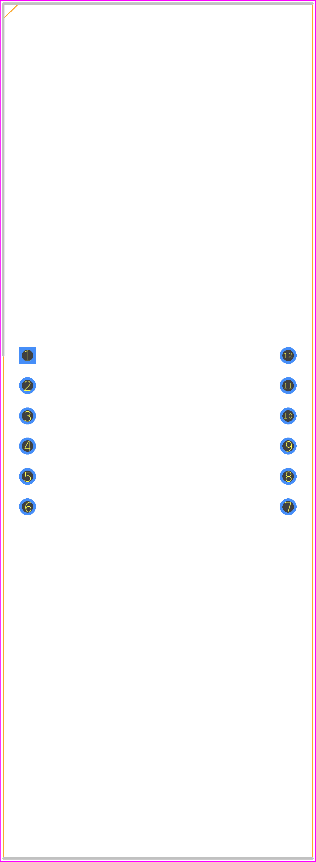 KW4-804CVB - Luckylight PCB footprint - Dual-In-Line Sockets - Dual-In-Line Sockets - KW4-804CVB