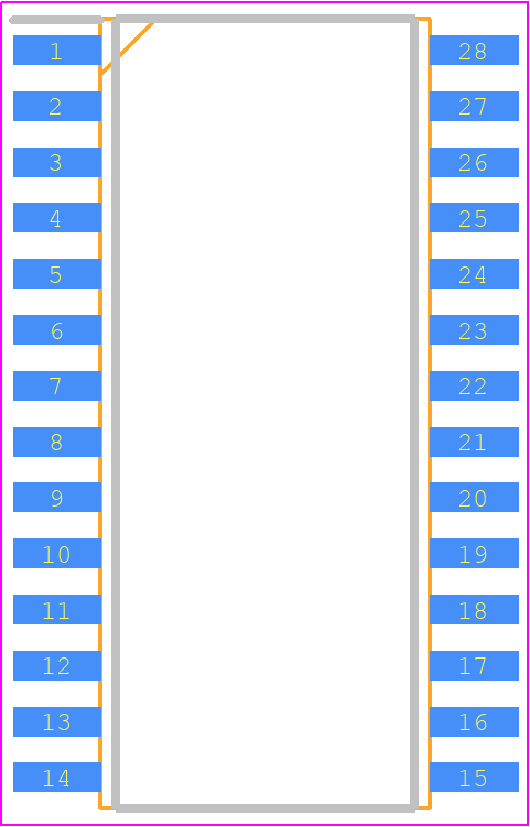CPC7524BTR - LITTELFUSE PCB footprint - Small Outline Packages - Small Outline Packages - CPC7524BTR