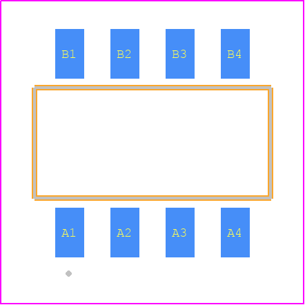 MMS-104-02-L-SH - SAMTEC PCB footprint - Other - Other - MMS-104-02-XXX-SH