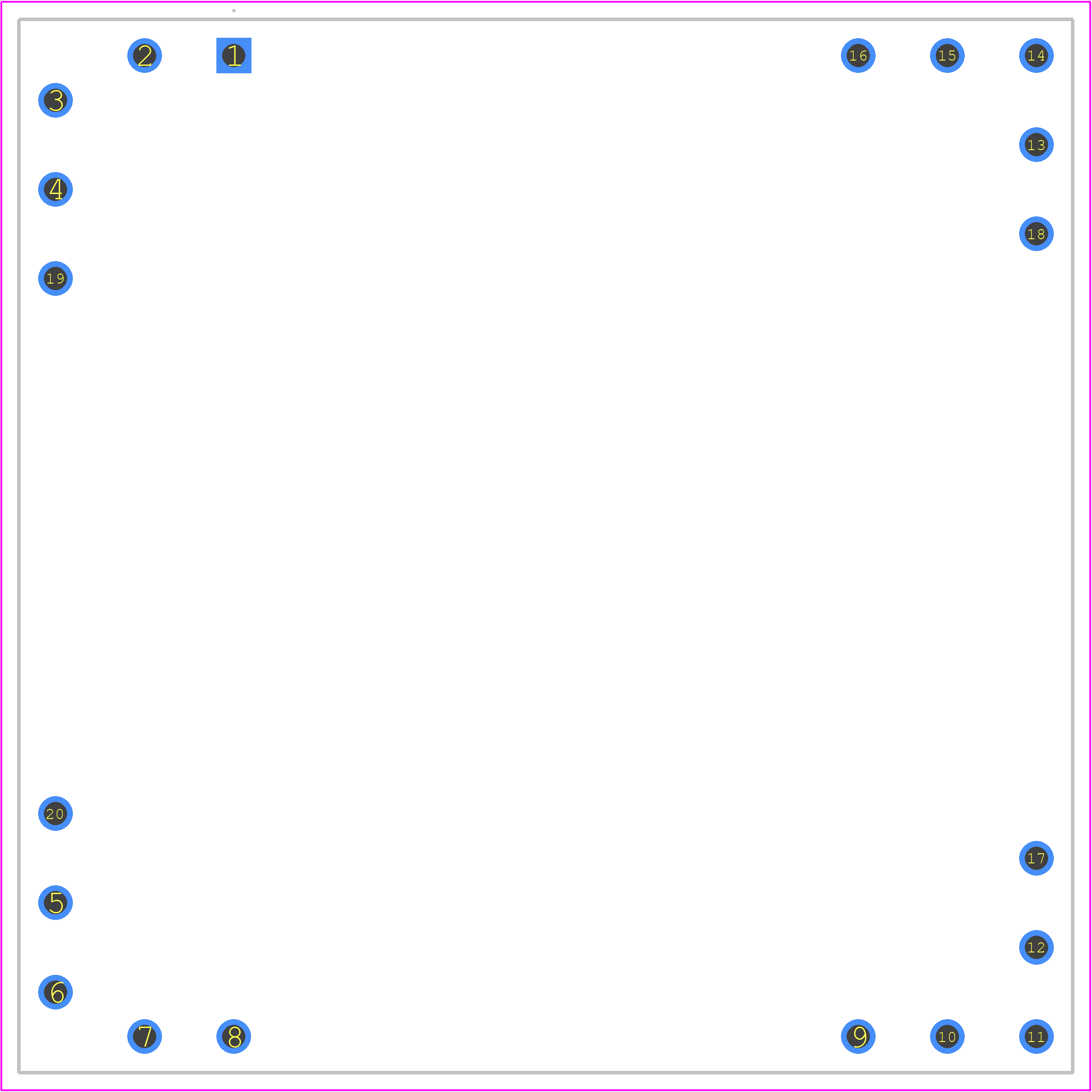 70064K - talema PCB footprint - Other - Other - 70064K-5