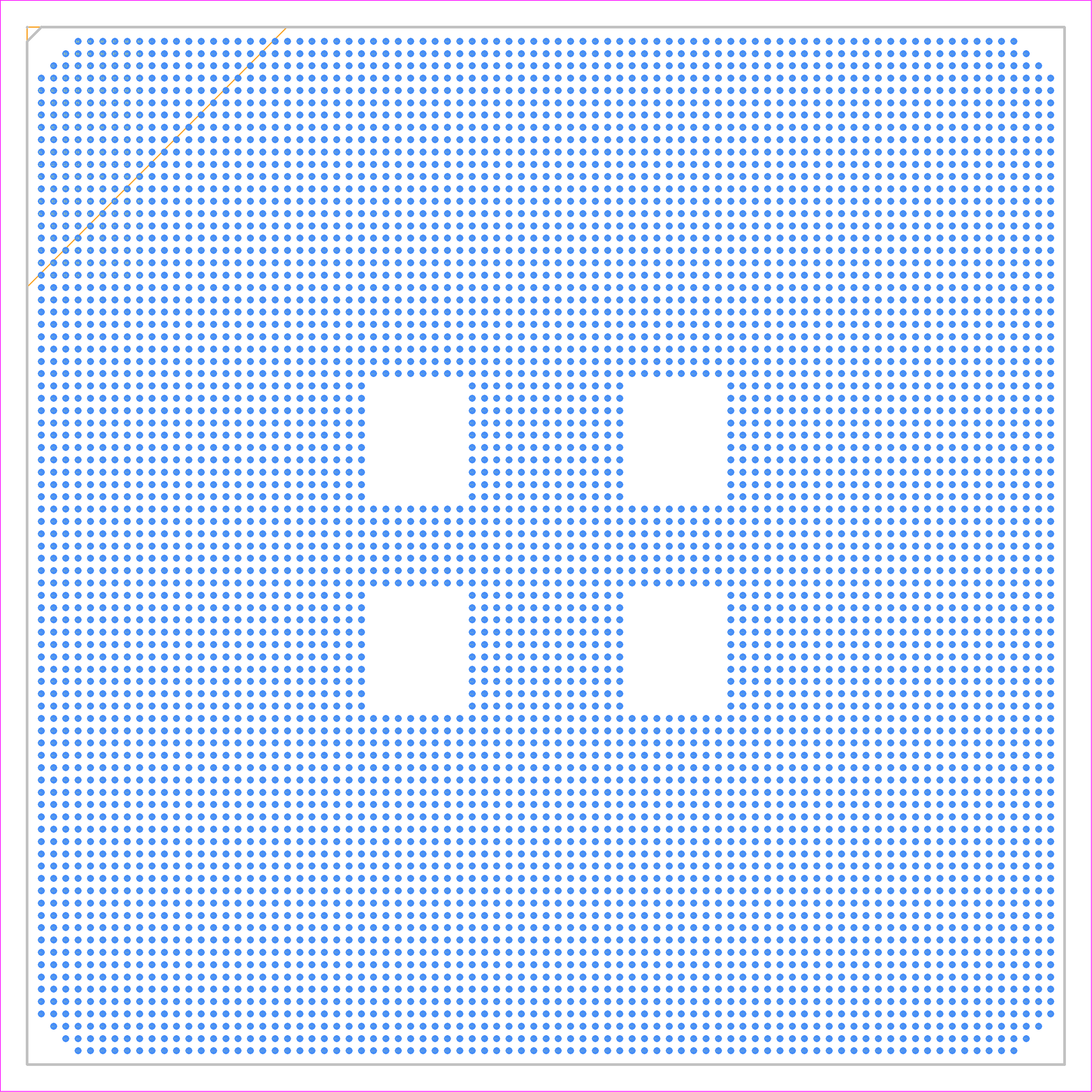 XCVP1902-2MSEVSVA6865 - AMD PCB footprint - BGA - BGA - VSVA6865