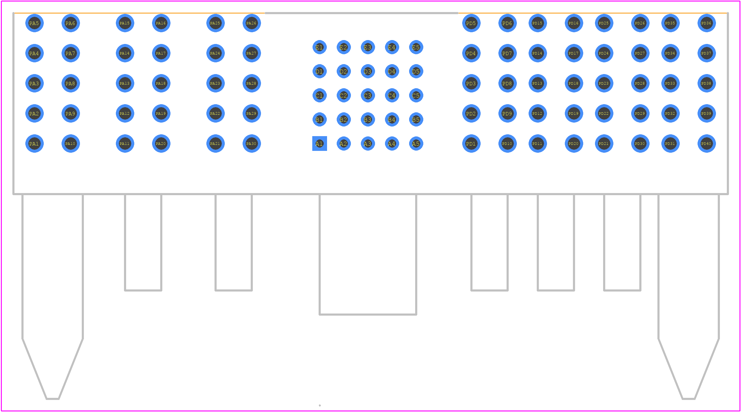 0464373113 - Molex PCB footprint - Other - Other - 0464373113-3