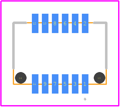 AXN312238P - Panasonic PCB footprint - Other - Other - AXN312238P-2