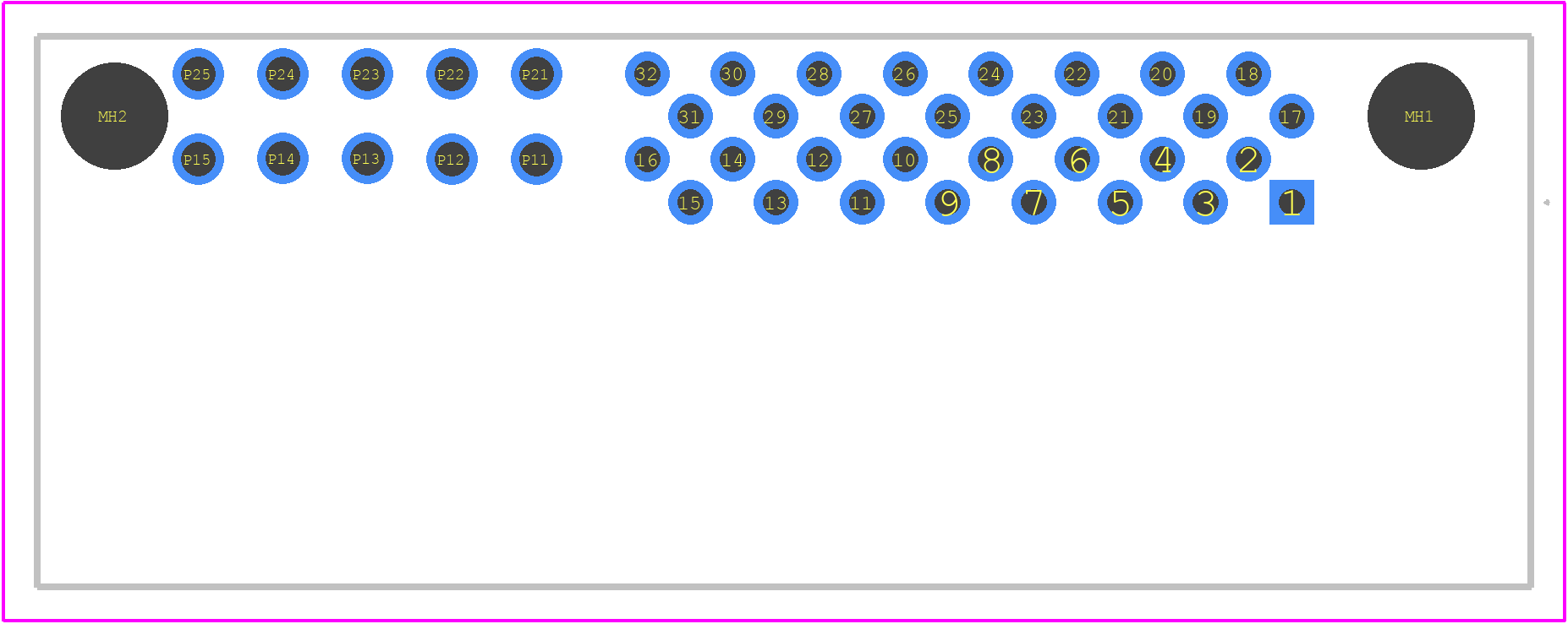 LPHT-02-32-L-RT1-GP - SAMTEC PCB footprint - Other - Other - LPHT-02-32-L-RT1-GP-2