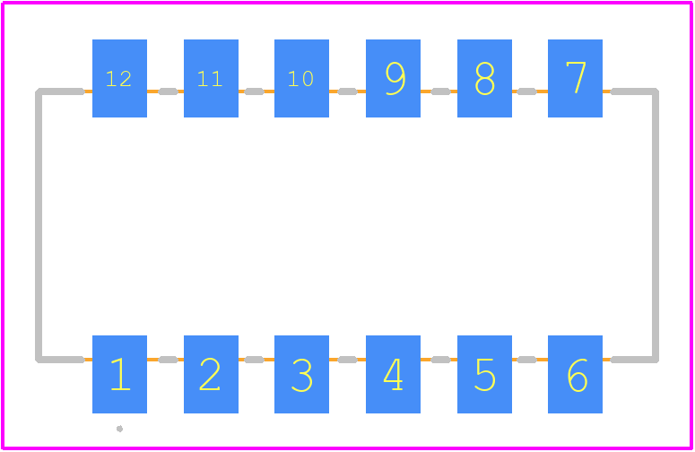 SDA06H1SBD - LITTELFUSE PCB footprint - Other - Other - SDA06H1SBD