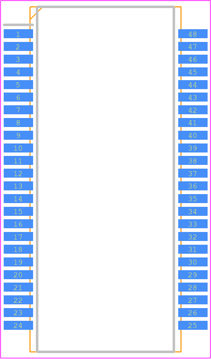 LAN2VSOD48351C2 - Eaton PCB footprint - Small Outline Packages - Small Outline Packages - LAN2VSOD48351C2