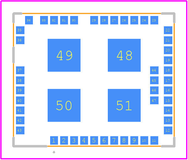 ST87M01-2301 - STMicroelectronics PCB footprint - Other - Other - SMD MODULE_2026