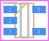 NEX90015ADF-Q100Z - Nexperia PCB footprint - SOT23 (5-Pin) - SOT23 (5-Pin) - SOT23-5 (SOT8104-1)