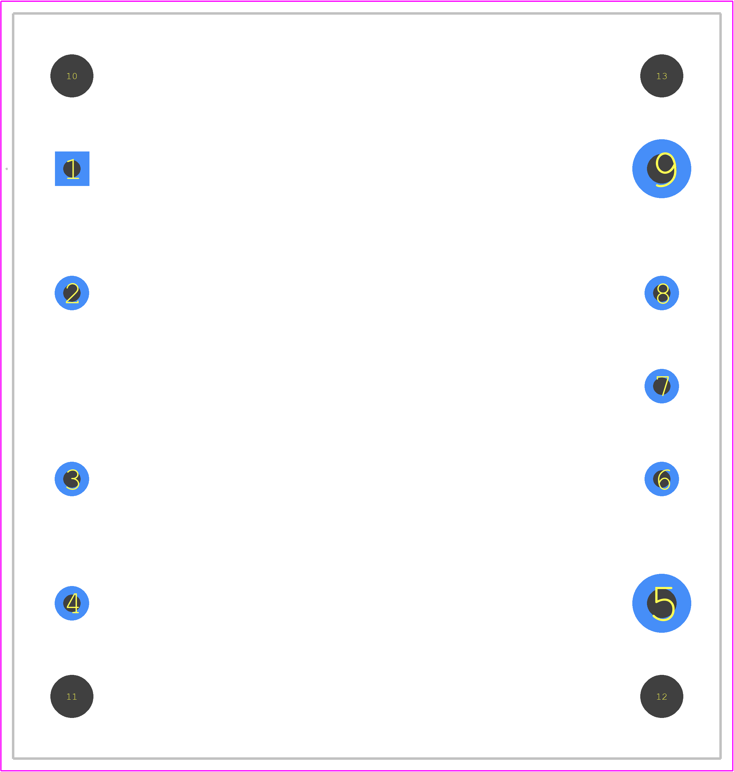CHB75-12S15 - Cincon PCB footprint - Other - Other - CHB75-12S15-2