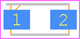 AKS0575 - Akyga Battery PCB footprint - Diodes Moulded - Diodes Moulded - SMA (DO-214AC