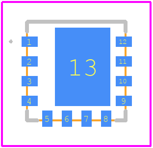 RVSW013-FJ-CT - RECOM Power PCB footprint - Other - Other - 12-QFN (5x5)_2026-1