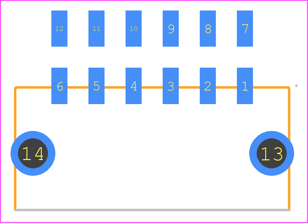 0430451207 - Molex PCB footprint - Other - Other - 0430451207