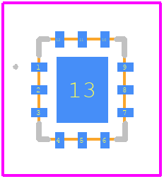 STC42A-D-R5 - Sensirion PCB footprint - Other - Other - STC42A-D-R5-1