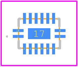 74HC595BQ/GX - Nexperia PCB footprint - Other - Other - DHVQFN16___