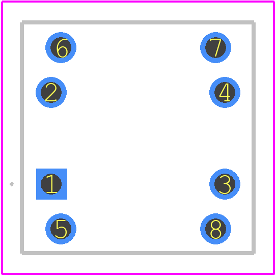 1.14.001.553/0000 - RAFI PCB footprint - Other - Other - 1.14.001.553/0000-1