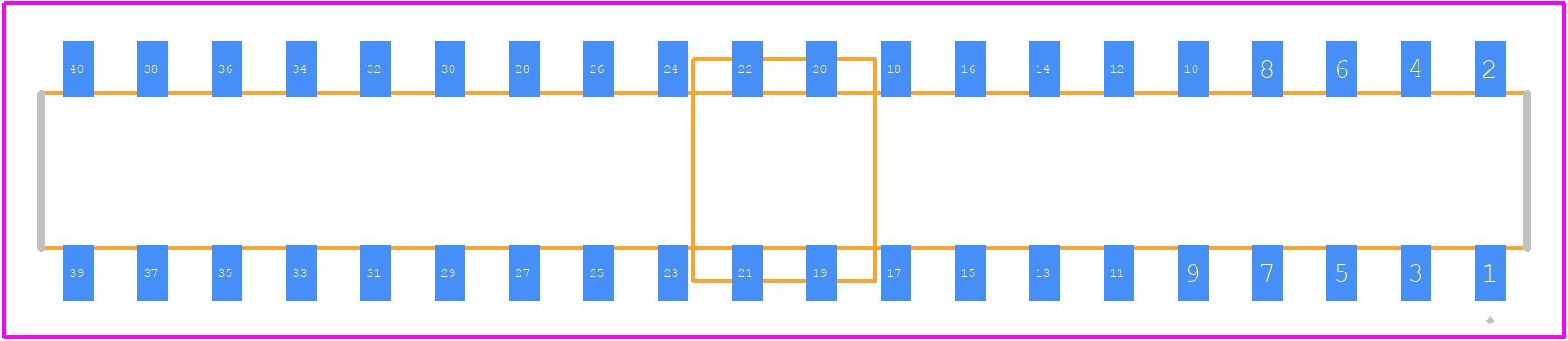 0873814003 - Molex PCB footprint - Other - Other - 0873814003-1